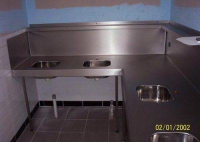 Stainless Steel Benching - Advanced Metal Products Warwick QLD 08